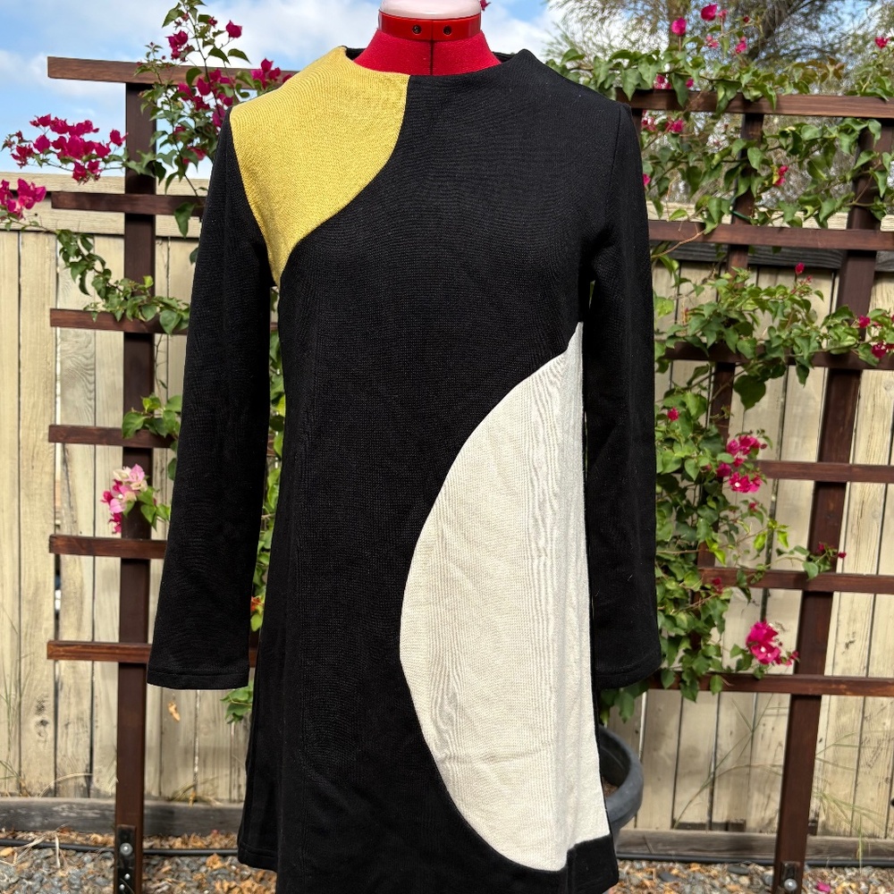 Color Block Design Dress